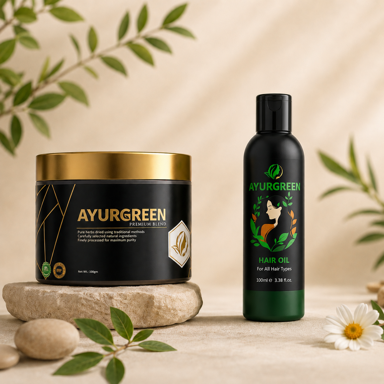 Hair oil & Premium Blemd